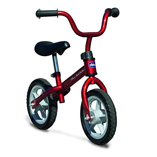 Chicco-Red-Bullet-Loopfiets-2-tot-5-Jaar-Kinderfiets-Zonder-Pedalen-Ontwikkel-Evenwicht-Verstelbaar-Stuur-en-Zadel-Rood