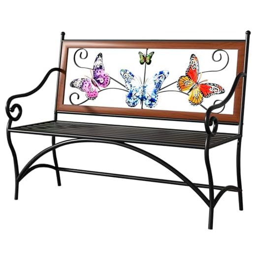 39.7" Outdoor Garden Bench