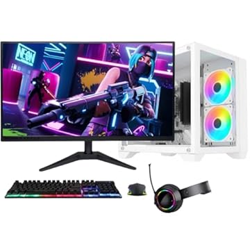 PC Gamer Completo BluePC FORCE, AMD Ryzen 5, Radeon RX, 16GB DDR4, SSD 512GB, Fonte 500W, Monitor LED 20" - PGBP-FOR144