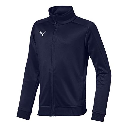 Puma Liga Casuals Track Top Jr Top, Primavera/Verano, Infantil, Color Peacoat-puma White, tamaño 116