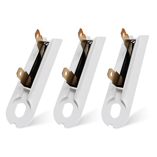 [PACK OF 3] UPGRADED 3392519 Dryer Thermal Fuse Part by BlueStars - Compatible with Whirlpool Maytag Kenmore Dryers - Replaces AP6008325 3388651 694511 80005 WP3392519VP WP3392519 ET401 PS11741460