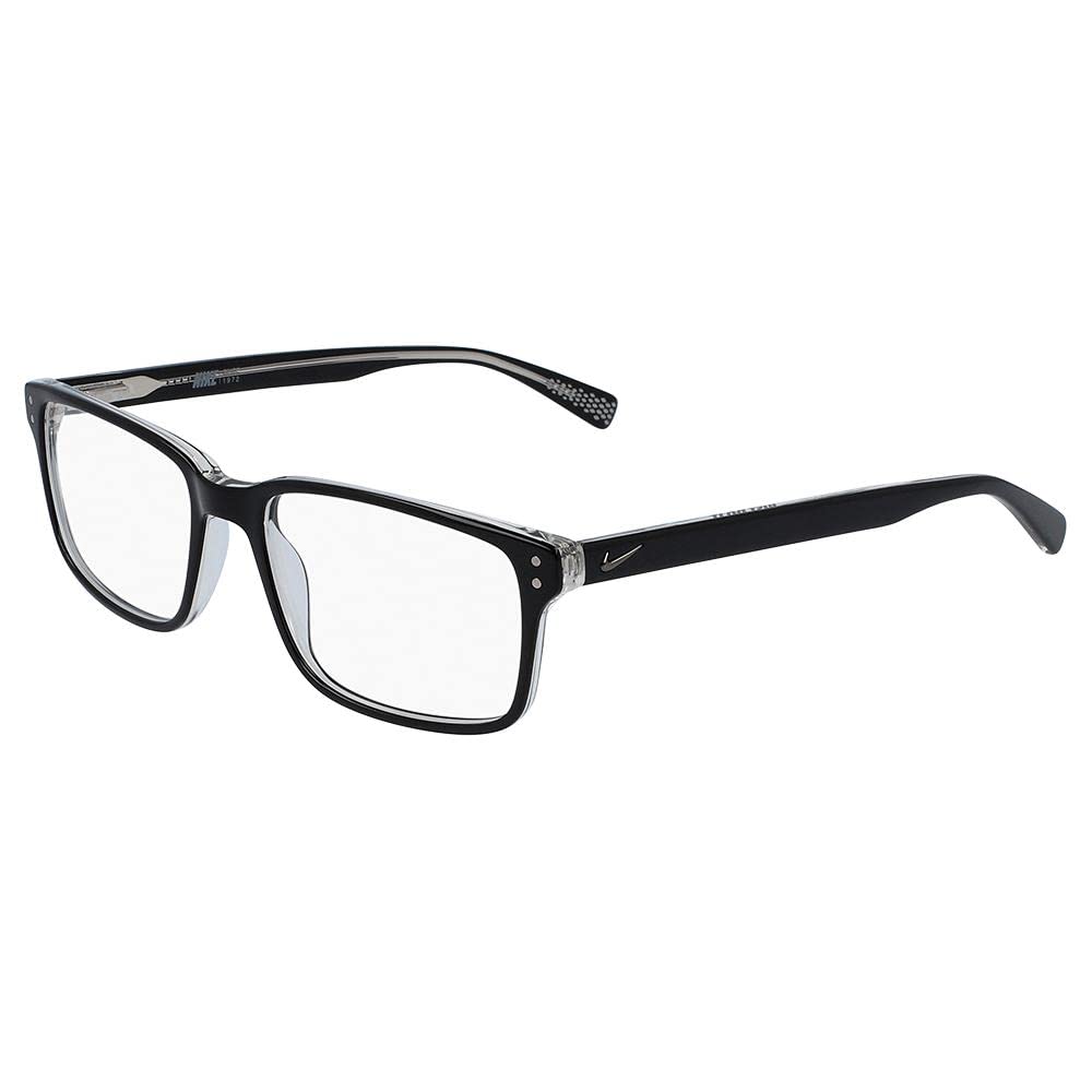 Nike Unisex Black Glasses, 55 Mm, Eyewear Frames