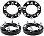 Wheel Spacer Set of 4-6 Lug 1 inch Wheel Spacers Thick 25mm Lug Centric 6x5.5 - Compatible with Cadillac, Chevy, GMC - 1993-2017 - Escalade, C2500, Tahoe, Silverado 1500, Sierra Denali, Yukon