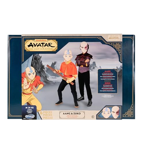 Conjunto Disfraz Oficial Avatar Airbender 5 Piezas Kid miniatura 2