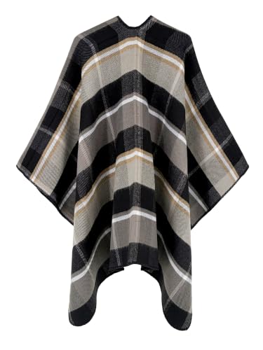 Image of Breezy Lane Shawl Wraps for Women Ponchos Ruana Wraps Cardigan