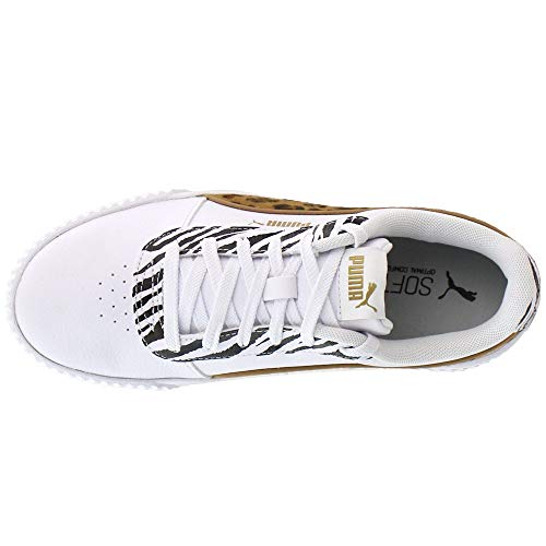 Image of Puma Carina 2.0 Synthetic Leather Lace Up Women's Sneakers