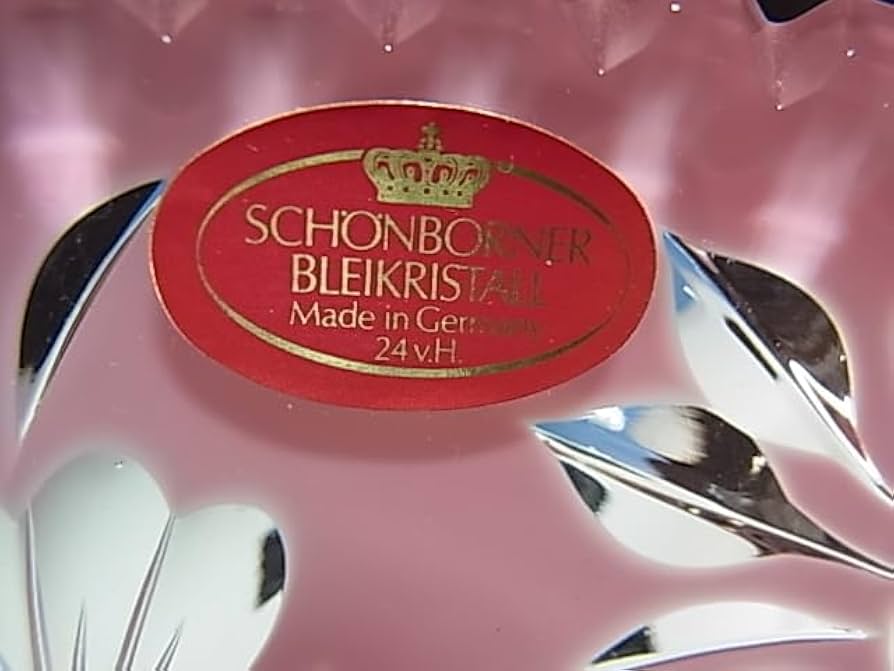 Yien-ink SCHONBORNERBLEIKRISTALL 菓子器 Amazon.co.jp: Made in Germany SCHONBORNER BLEIKRISTALL