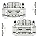 Torchbeam Rear Brake Calipers Set for Dodge 2003-2008 Ram 2500, Rear Left and Rear Right Calipers Replace # 18B4895+18B4894