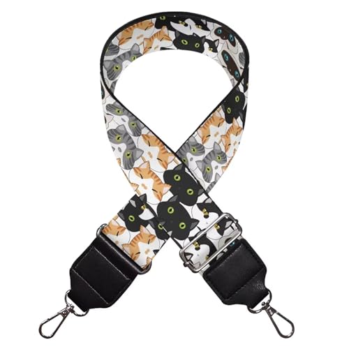 Adjustable Purse Strap for Women, Crossbody Wide Handbag Strap Replacement, Sturdy Bag Strap with Silver Hardware2