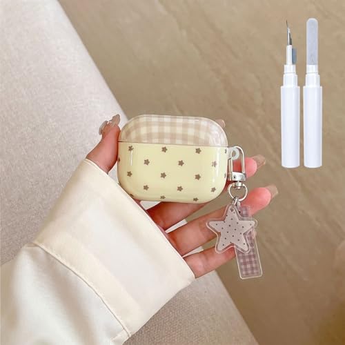 Coque AirPods Pro antichoc en TPU souple pour protéger votre boîtier et kit de nettoyage