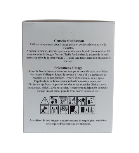 Sens&Spirit - Bougie de Massage Elixir de Jasmin - 200 g