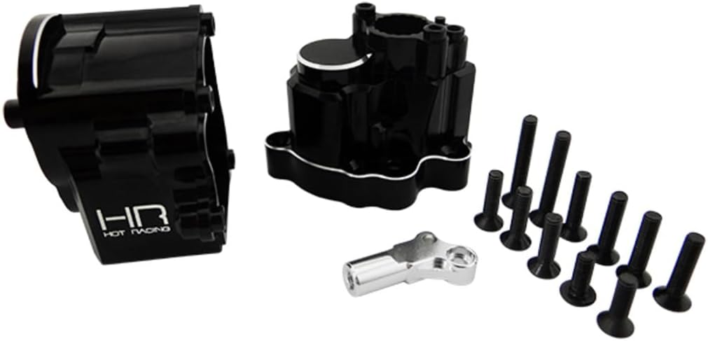 Hot Racing SCXT3801 Aluminum Center Transmission Gearbox Case - Scx 2