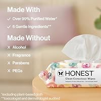 The Honest Company Multi-Use Baby Wipes, Rose Blossom, 288 Count — image 7