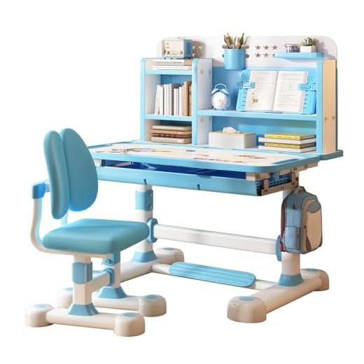 Ergonomic Kids Desk and Chair Set for Learning