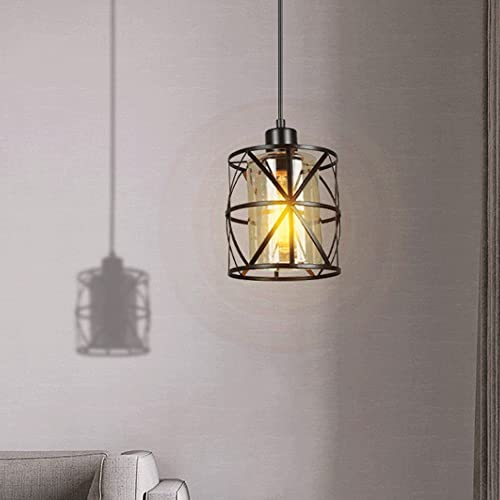 Lustre suspension de style simple E27 pour remplacer un plafonnier démodé