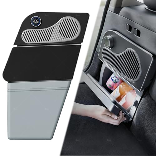 Image of for Tesla Model Y Car Refrigerator (2020-2024, 5-Seater Only) • 16.9Qt Hidden Side-Mount Fridge • 21.2F Cooling • APP + Knob Control • Ultra-Quiet for Model Y Juniper Cooler Camping & Road Trips