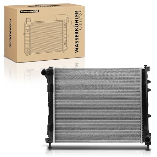 Frankberg Engine Radiator Compatible with 500 312 0.9L-1.4L 2007-2024 500C 312 0.9L-1.4L 2009-2024 312 319 0.9L-1.2L 2012-2024 KA RU8 1.2L 2008-2016 Replace# 51793589