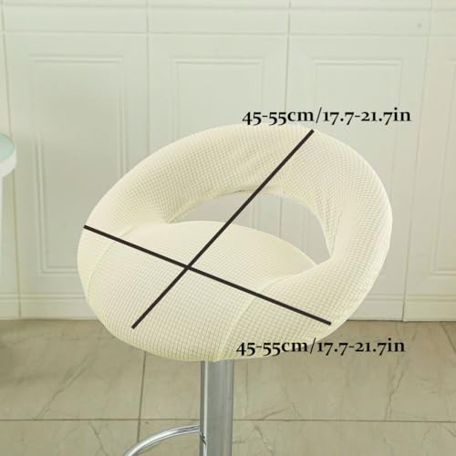 Housse de tabouret de bar extensible lot de 2 ou 4 assises cuisine