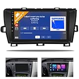 for 2010-2015 Toyota Prius Wireless Carplay Radio 9 Inch Android 11 Car Stereo Radio with Wireless Android Auto GPS Navigation HiFi Bluetooth FM SWC