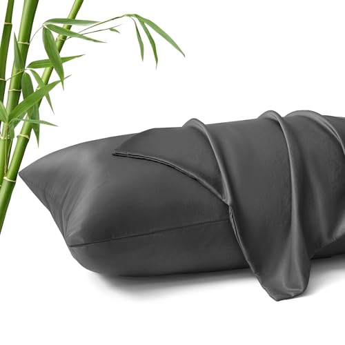 MR&HM Cooling Bamboo-Polyester Pillowcases (Set of 2)