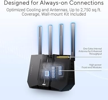 ASUS RT-BE92U WiFi Tri-Band 7 Router Expandable AiMesh 9.7Gbps