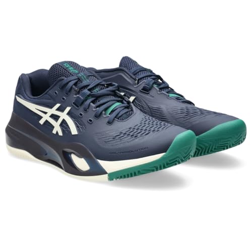 ASICS ASICS Men's Gel-Resolution X Clay Tennis Shoes, 6, Midnight/Cream