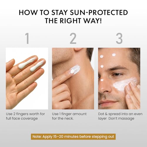 Image of Urbangabru Detan Sunscreen SPF 50 PA++++ for Men | For Oily, Dry & All Skin Types | No White Cast, Lightweight & Non-Sticky | De-Tan & Brightening Face Cream with Niacinamide & Kojic Acid | UVA /UVB Protection | 50g
