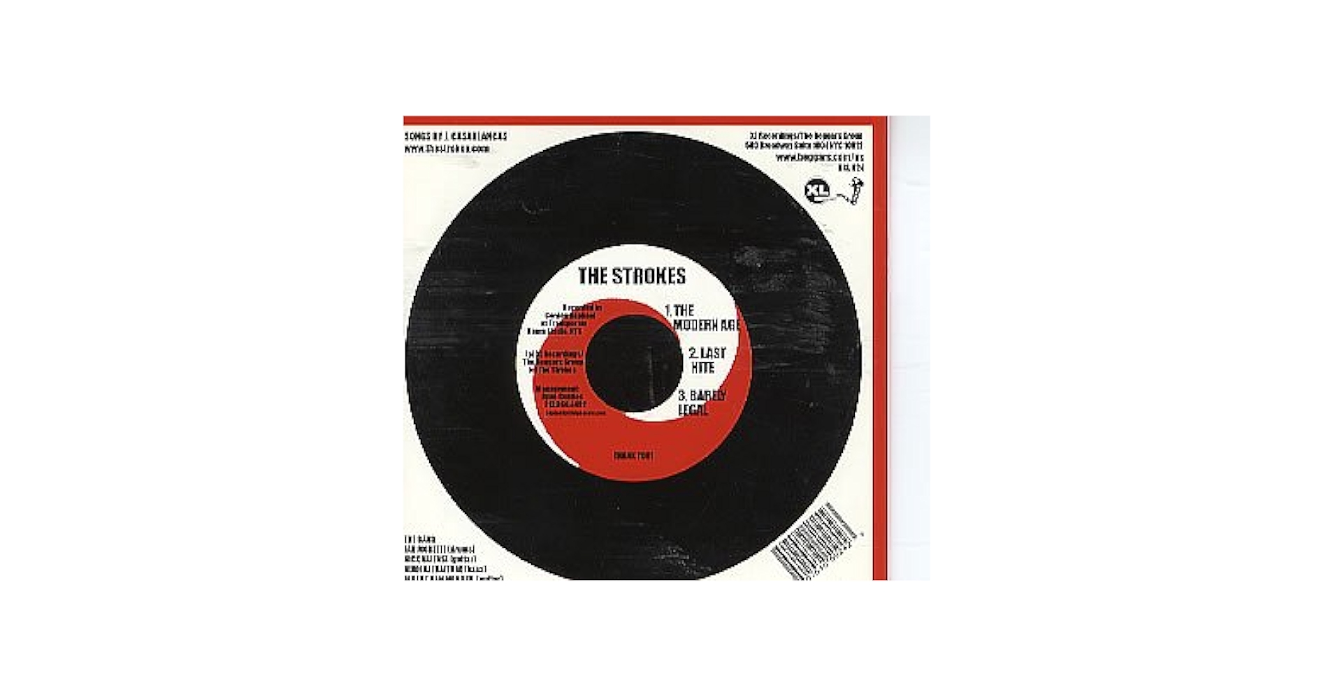 The strokes - The Modern Age 7inch レコード The Strokes – The Modern Age – Vinyl (7