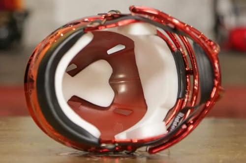 Casque Texas Longhorns Mini Speed Chrome Finition Premium - 5