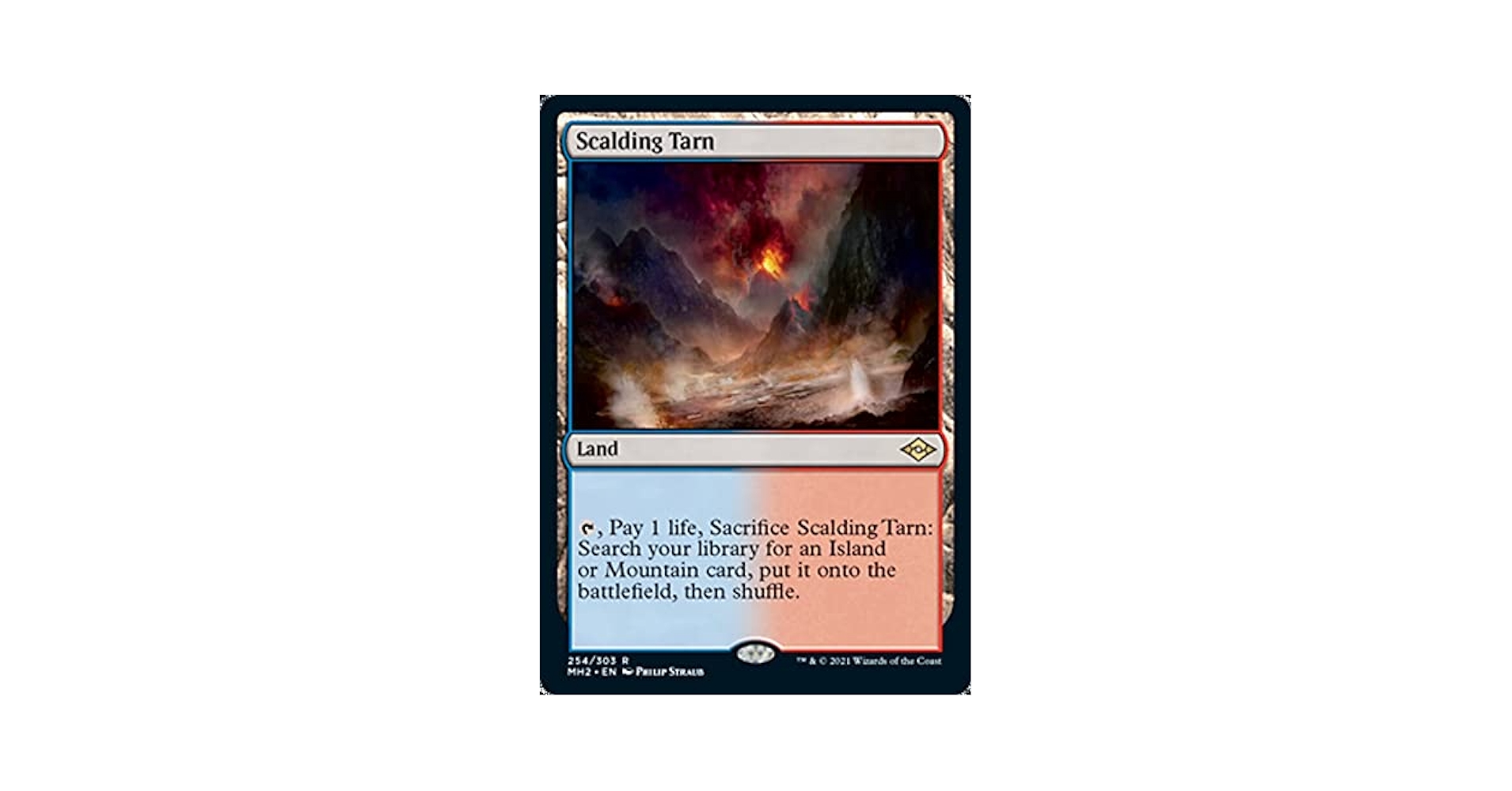 Amazon.com: Magic: the Gathering - Scalding Tarn (254