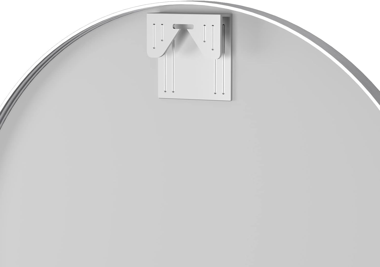 Itrue Round Mirror 24 inch Silver, Circle Mirror for Wall, Bathroom Mirrors for Over Sink,Living Room, Bathroom, Vanity, Entryway, Hallway.