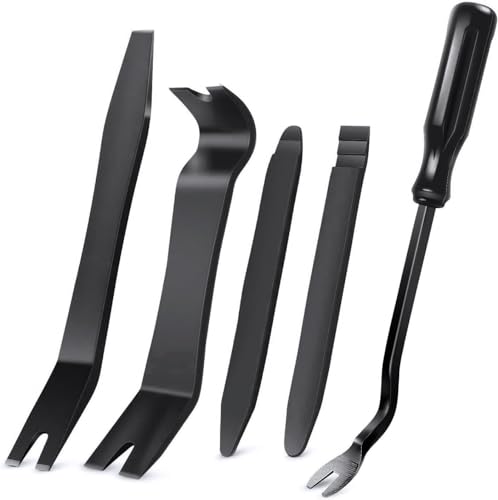 Image of NEXT GEEK Pry Tools for Car Door Clip Panel Removal No Scratch Trim Removal Tool Kit Black Pack of 5