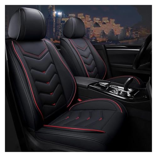 Housses Protection Siège Auto en Cuir PU pour VW Polo Touran Confort Élégant Noir