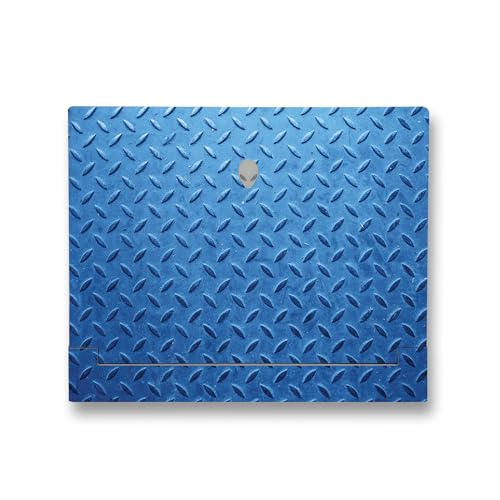Image of MightySkins Skin Compatible with Alienware X14 R2 (2023) Full Wrap Kit - Blue Gridiron | Protective, Durable, and Unique Vinyl Decal wrap Cover | Easy to Apply & Change Styles | Made in The USA