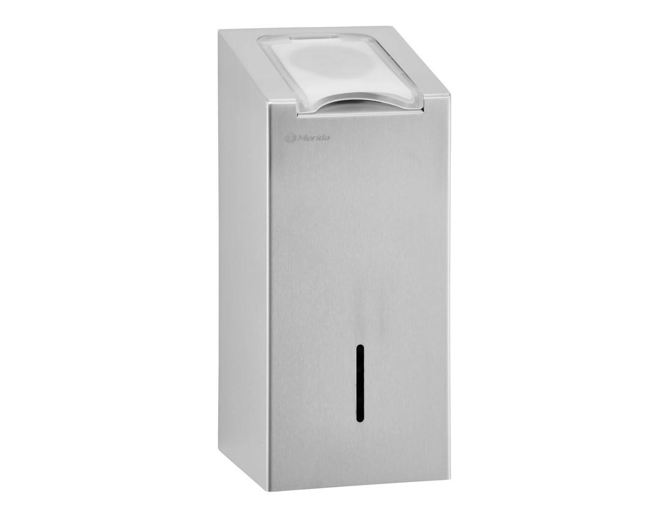 Merida Distributeur Lingettes Imprégnées Mural INOX Mat Recharge Brossé