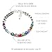 MelJoy Creations Jewelry Sterling Silver Personalized Mothers Bracelet With 1-18 Birthstones