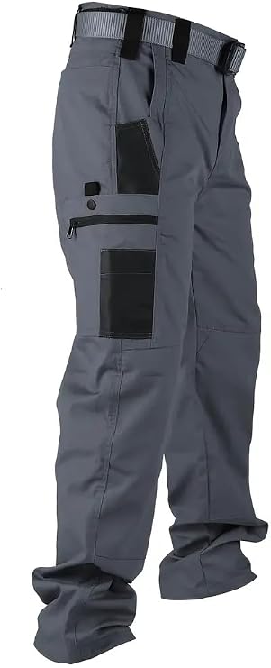 Men's Tactical Pants, Men's Work Pants For Hiking Outdoor Hiking Fishing Tactical Pants (NO Belt)