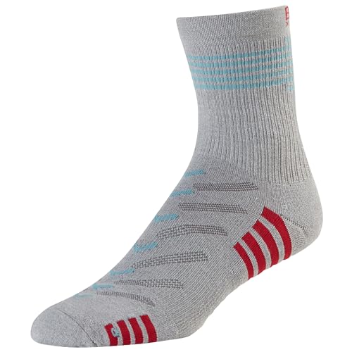 Base 33 Crew - Calcetines deportivos para hombre, para correr, entrenar, ciclismo y levantamiento de pesas