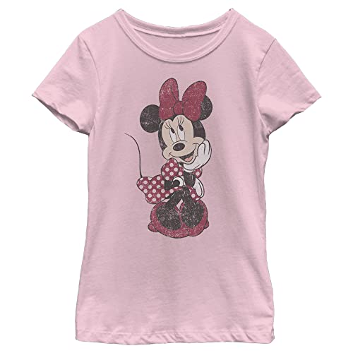 T-shirt Mickey et Minnie Mouse rose vêtements Disney fille taille S