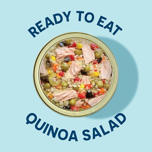 Wild Planet Ready-To-Eat Wild Tuna Quinoa Salad With Organic Sweetcorn, Zucchini & Peas, Tuna Salad, 5.6oz (Pack Of 4)