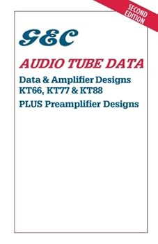 Paperback GEC Audio Tube Data: Data & Amplifier Designs KT66, KT77 & KT88 Book
