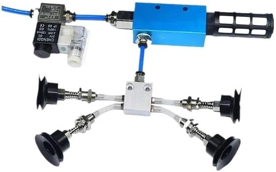 Vacuum generator air exhaust solenoid valve tracheal muffler fittings(DC24V)