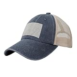 KLJnmbb Gorra de béisbol con diseño de búhos de Navidad en ramas para adultos, a la moda, para festivales, exteriores, senderismo, pesca, viajes, azul marino, Talla única