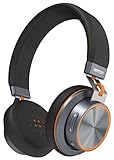 Betron S2 Headphones, On Ear Wireless Bluetooth Headphones with Microphone and Volume Control, Heavy Bass