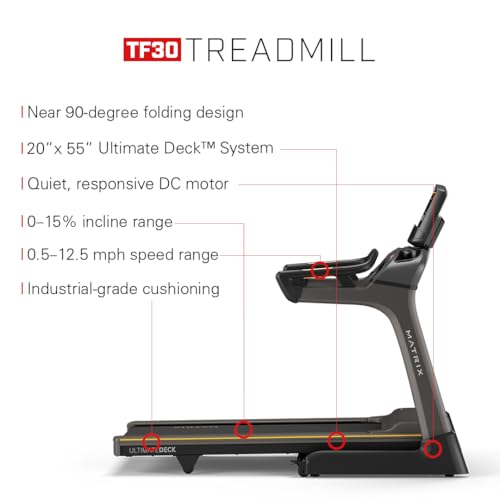 Image of Matrix Matrix Fitness TF30 Treadmill