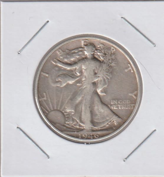 1946 S Liberty Walking (90% Silver) Half Dollar Very Fine