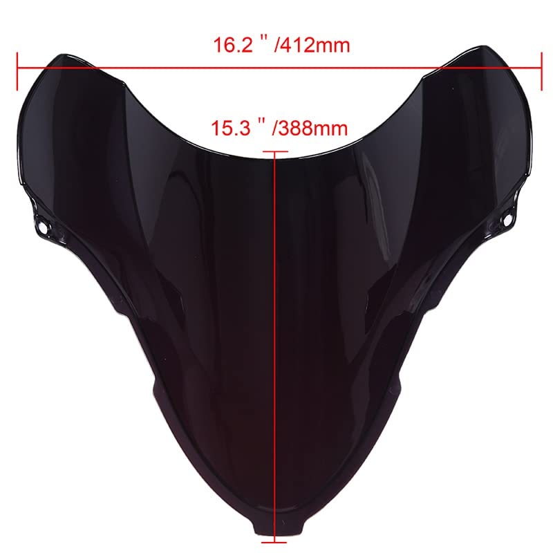 Klare Windschutzscheibe Für Suzuki Hayabusa GSXR1300 (1996–2007) – Perfekter Wind- Und Steinschutz Für Deine Tour
