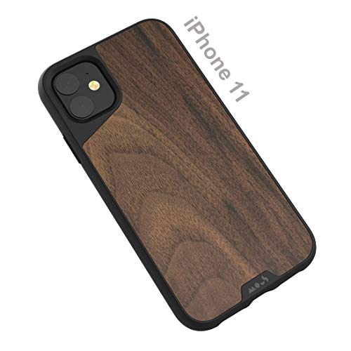 Preisvergleich Produktbild Mous - iPhone 11 Hülle - Limitless 3.0 - Walnußholz - Kein Displayschutz