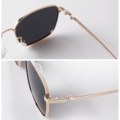Lunettes de soleil hexagonales légères pour éviter la fatigue visuelle