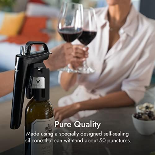 Coravin - Screw Caps - Allows Coravin to Be Used with Screw Cap Red & White Bottled Wines | 6 Pack